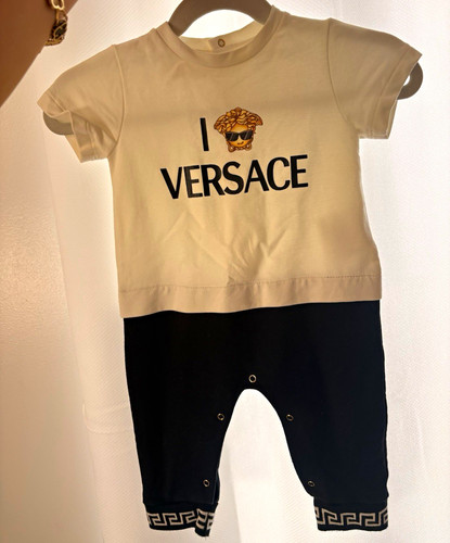 Versace pagliaccetto monopezzo - versace,