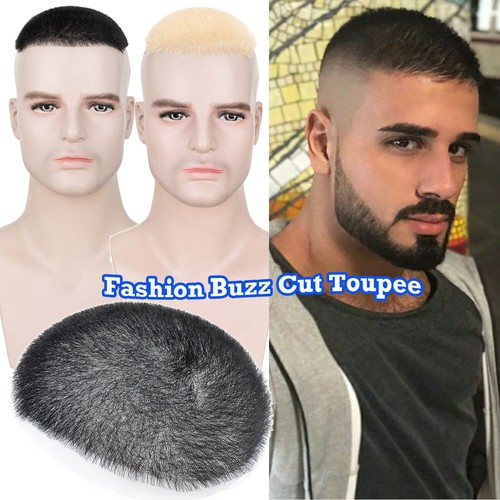 Parrucca corta uomo toupee - parrucca,