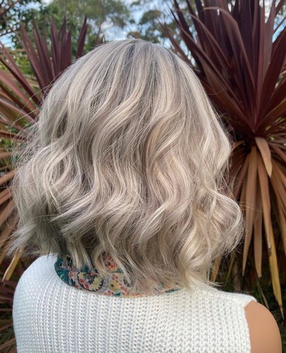 Parrucca capelli umani bob